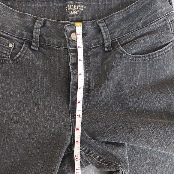 Lee Women's Dark Gray Flare Jeans 8P - Picture 6 of 6